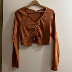 Garage Ruched Front Top